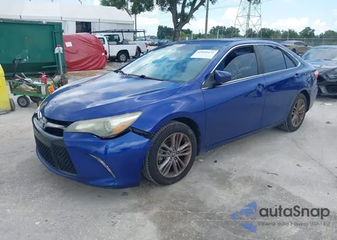 2015 Toyota Camry Se из США, поврежденный, VIN 4T1BF1FK2FU949925